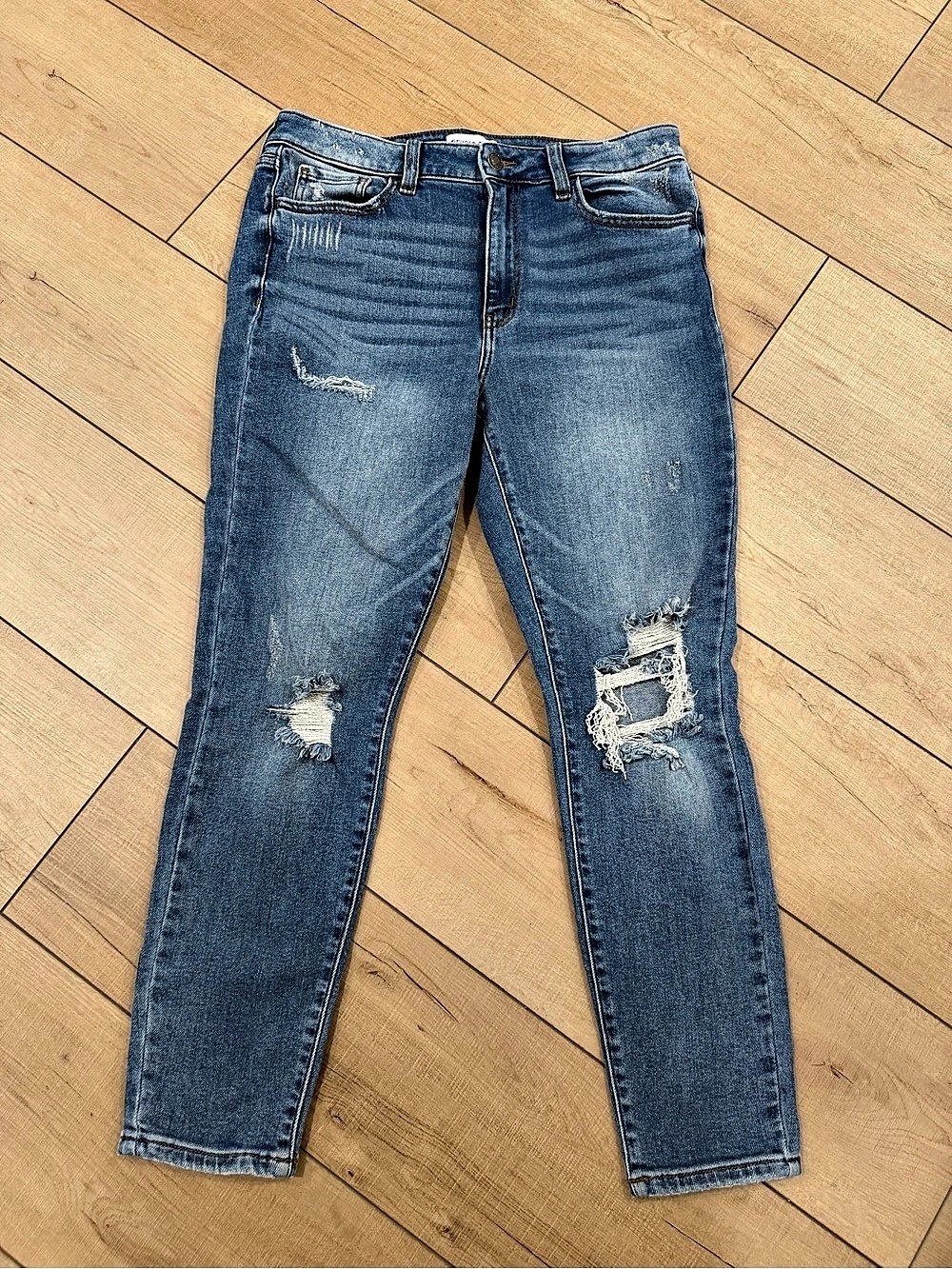Studio Blue Kelly Eco High Rise Cropped Skinny Jeans